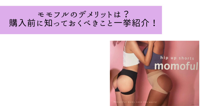 モモフルのデメリットは？購入前に知っておくべきこと一挙紹介！
